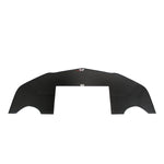 A front view of APR Performance Front Wind Splitter Chevrolet Camaro ZL1 1LE 2017-2023 with white background