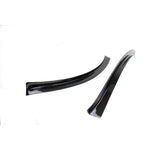 A front view of APR Performance Front Bumper Spats BMW E92 M3 2008-2013 with white background
