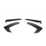 Chevrolet Corvette C8 Door Handle and Quarter Panel Trim Package 2020-2023 with white background wide view