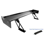 A front view of APR Performance GT-250 Adjustable Wing Ford Mustang S550 2018-2023 with white background