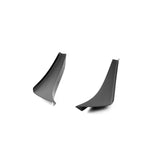 Porsche 981 Cayman GT4 Front Bumper Canards 2015-2016 with white background