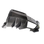 A front view of APR Performance Rear Diffuser (Version 2) Chevrolet Corvette C7 Z06 2014-2019 with white background
