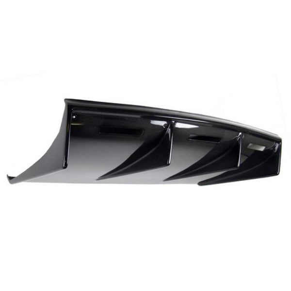 A front view of APR Performance Rear Diffuser Ford Mustang S197 2005-2009 with white background