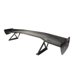 A front view of APR Performance GTC-200 Adjustable Wing for Ford Mustang 1996-2004 with white background