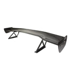 A front view of APR Performance GTC-200 Adjustable Wing for Mazda Miata NC 2006-2015 with white background