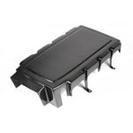 A top view of APR Performance Plenum Cover Ford Mustang GT 2005-2010 with white background