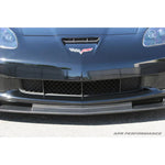 Chevrolet Corvette C6 Z06 Front Air Dam/ Splitter/ Lip Version 2 2006-2013 fitment front view
