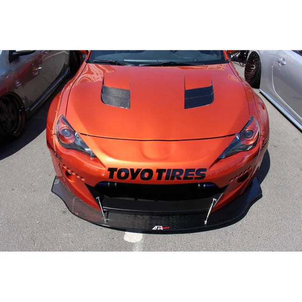 Scion FR-S/ Subaru BRZ RB Version 2 Front Wind Splitter 2013-2016 fitment