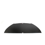 A front view of APR Performance Stock Bumper Front Wind Splitter Audi S4 2009-2012 with white background