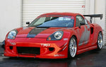 A front view of a red car fitted with APR Performance S-GT Widebody Aerodynamic Kit Toyota MR-S Spyder 2000-2005