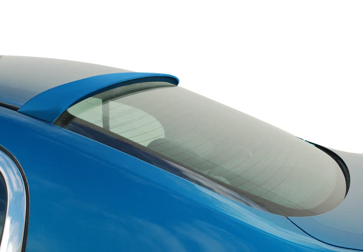 close view of Stillen Roof Spoiler for Infiniti G35 [Sedan] 2003-2006 fitted inside a car