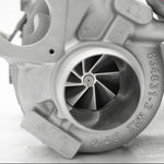 A close up view of Pure Turbos Turbo Upgrade Pure Stage 2 for Infiniti Q50 / Q60 (VR30) 2016-2024 with white background