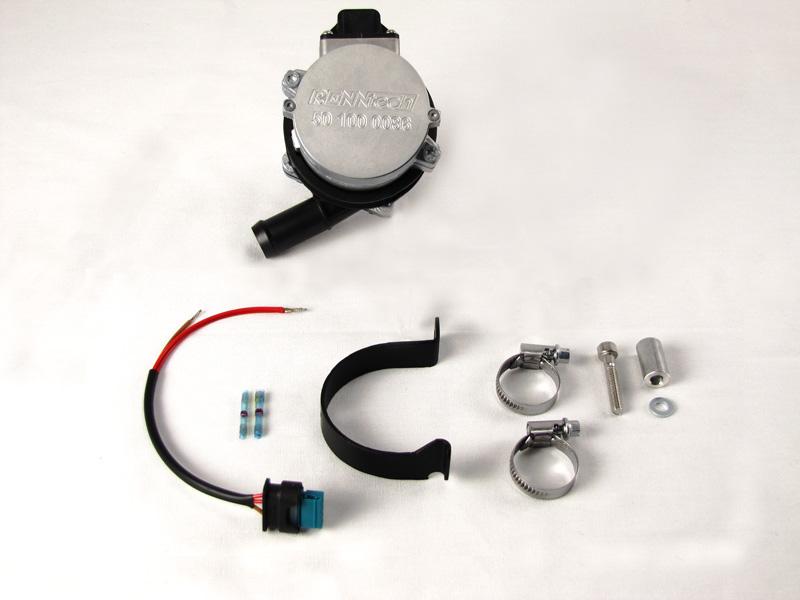 RennTech intercooler pump with wiring, bracket and clamps - R1 Performance Package for the 2003-2006 CL 55 AMG Kompressor