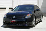 wide view of Stillen Front Lip Spoiler for Nissan Altima Sedan 2007-2009 fitted inside a car