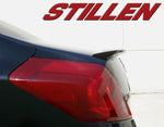 close view of Stillen Rear Wing for Nissan Altima 2007-2012 fitted inside a car