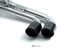 Closeup view of 100 Cell Cat Pipe Set For Ferrari F430 manufactured by kline innovation