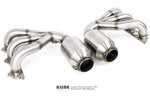 Back view of 100 Cell Manifolds With Catalytic Converter For Porsche 997 GT3 (Gen1/Gen2) manufactured by Kline Innovation
