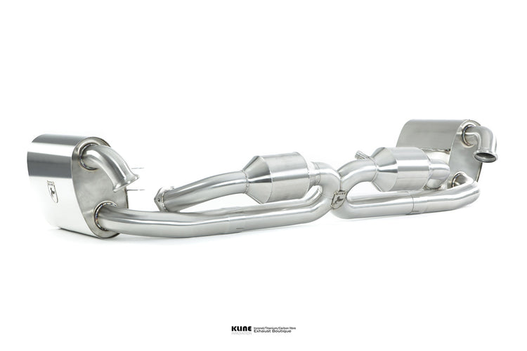 Left angled view of 100 Cell X Pipe Section For Porsche 996 Carrera manufactured by Kline Innovation