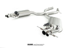 Right angled view of DECAT Cat Pipe Set For Mercedes S63 AMG (Coupe W222) manufactured by kline innovation