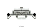 Front view of Exhaust For Porsche 980 Carrera GT manufactured by Kline Innovation