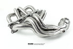 Back view of Manifolds For Ferrari 458 Speciale manufactured by kline innovation