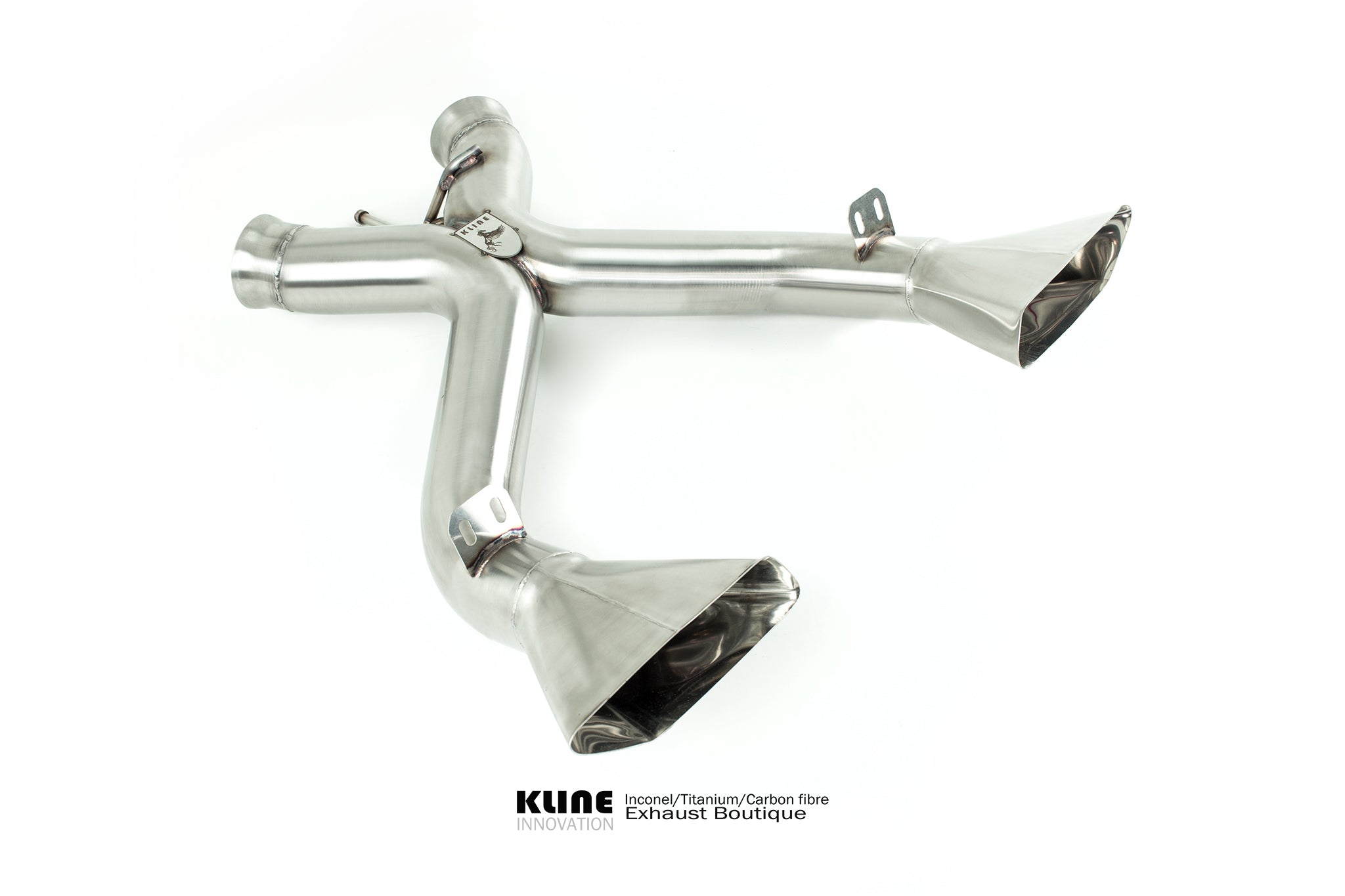 Left angled view of Rear System For McLaren MP4-12C manufactured by kline innovation