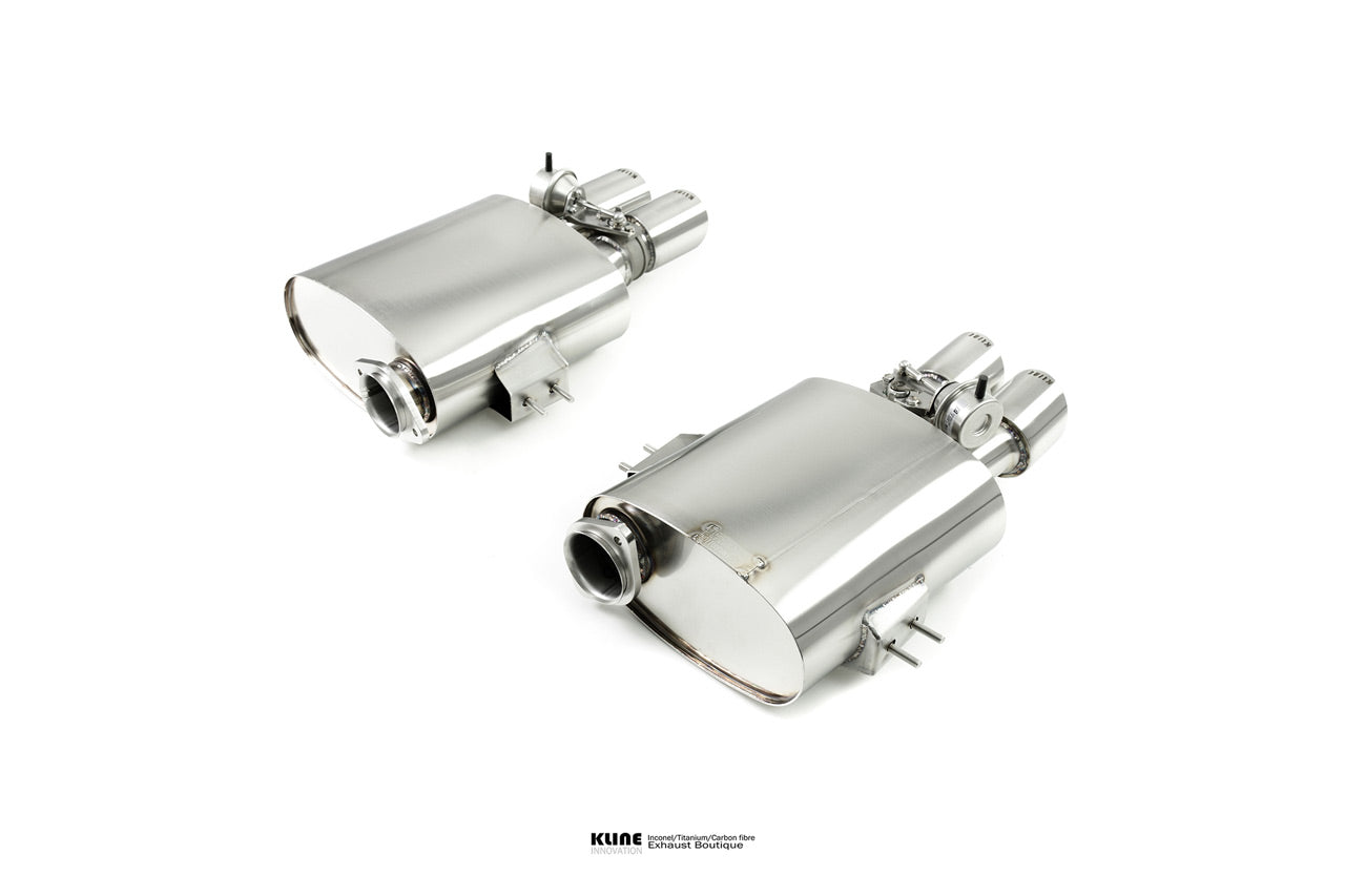 Back view of Rear Valvetronic Section For Ferrari 575M manufactured by kline innovation