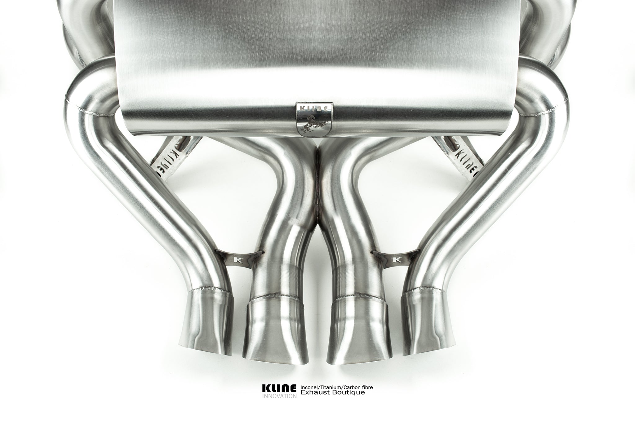 Top view of Valvetronic Rear System For Lamborghini Aventador manufactured by kline innovation