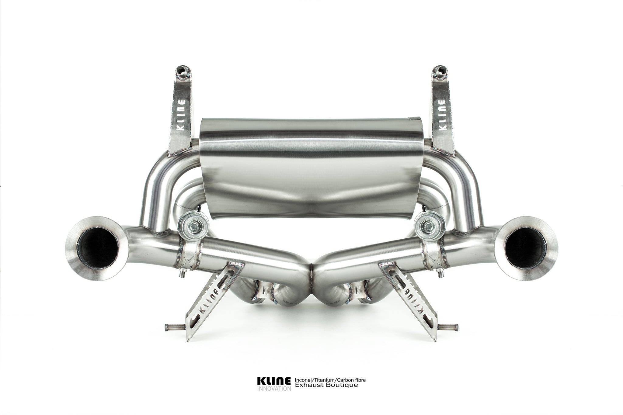 Back view of Valvetronic Rear System For Lamborghini Aventador manufactured by kline innovation