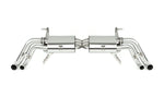 Front view of valvetronic system exhaust for Audi R8 V10 which fits in 2010 to 2012 models manufactured by kline innovation
