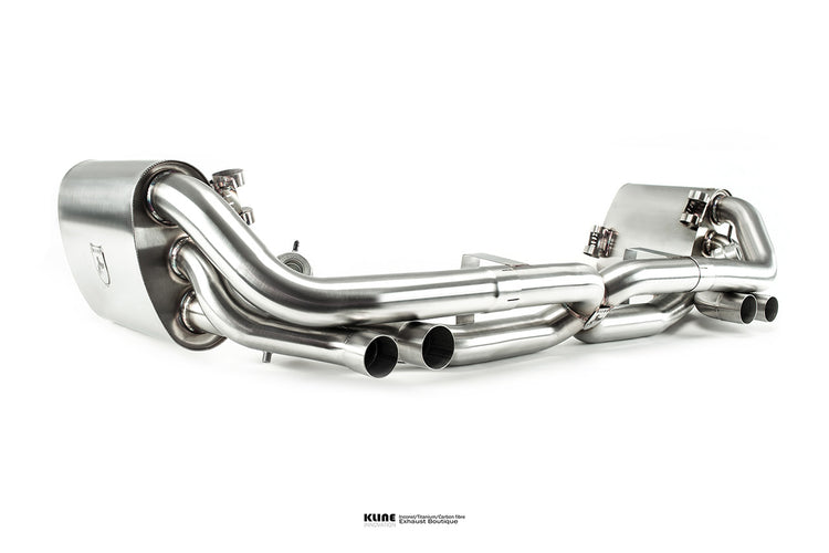 Left angled view of Valvetronic System For Porsche 997.2 Carrera /GTS (2009-2012) manufactured by Kline Innovation