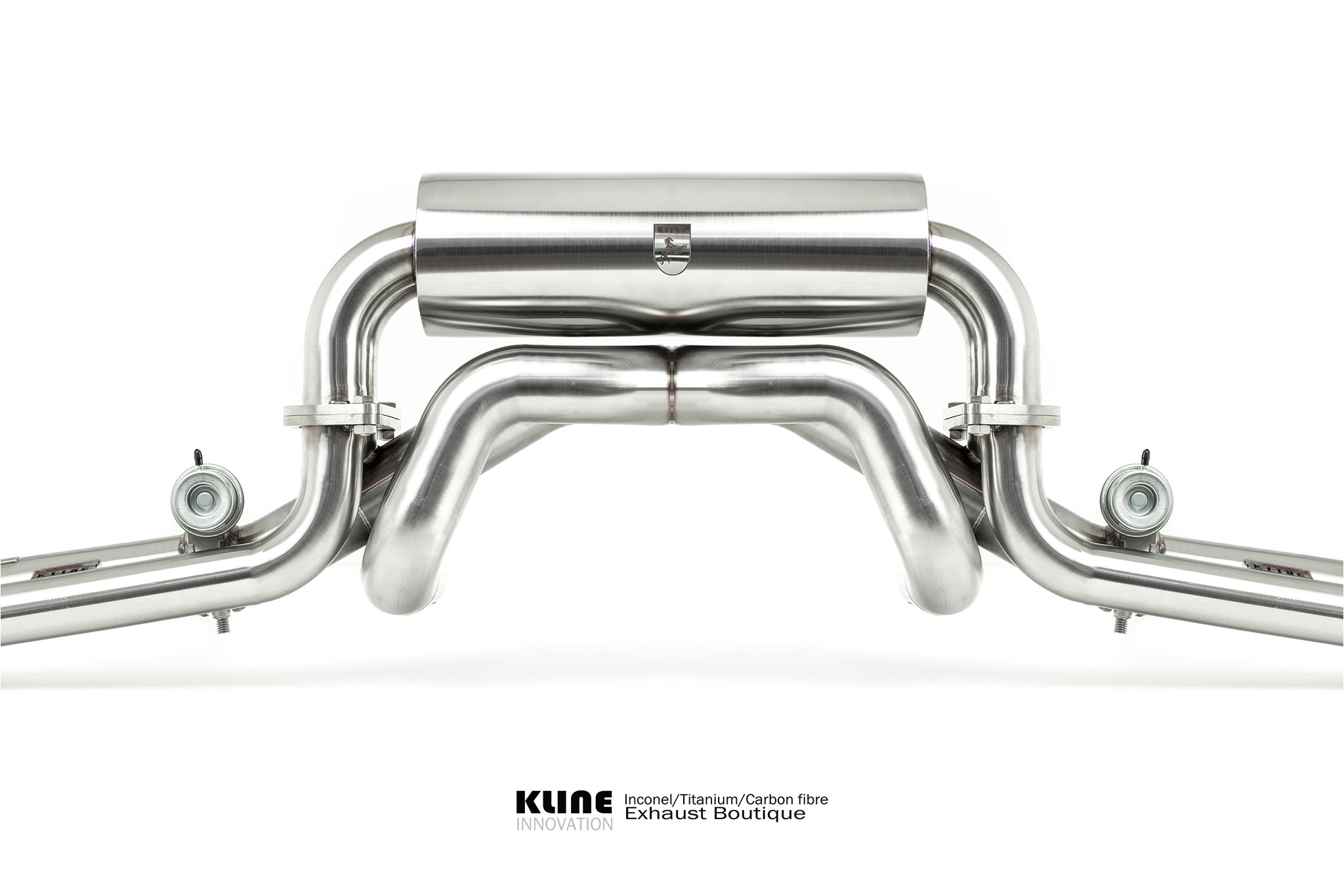 Closeup view of Valvetronic System (TUV) For Ferrari F430 manufactured by kline innovation