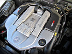 CL 55K engine bay with the RennTech package parts fitted - R2 Performance Package for the 2003-2006 CL 55 AMG Kompressor