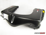 Carbon intake section with RennTech logo from the side - R3 Performance Package for the 2005-2011 G 55 AMG Kompressor