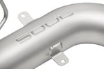 mclaren catless downpipes soul performance white background for mclaren 600lt zoomed in