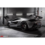 1016 Industries Aero Carbon Rear Race Wing with Tips For Mclaren 570S 2016-2019