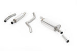 Milltek Resonated Manifold-Back Exhaust System with Polished Tip (For Aftermarket Manifold)