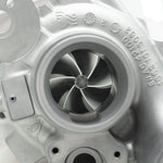 A close up view of Pure Turbos Turbo Upgrade Pure550 for Mercedes Benz CLA45 / GLA45 / A45 (M133) 2013-2019