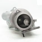 A back view of Pure Turbos Turbo Upgrade Pure550 for Mercedes Benz CLA45 / GLA45 / A45 (M133) 2013-2019 with white background