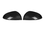wide view of TRE Pre-Preg Carbon Fibre Wing Mirror Covers for Mercedes C Class W206 / S Class W223 2021+ with white background