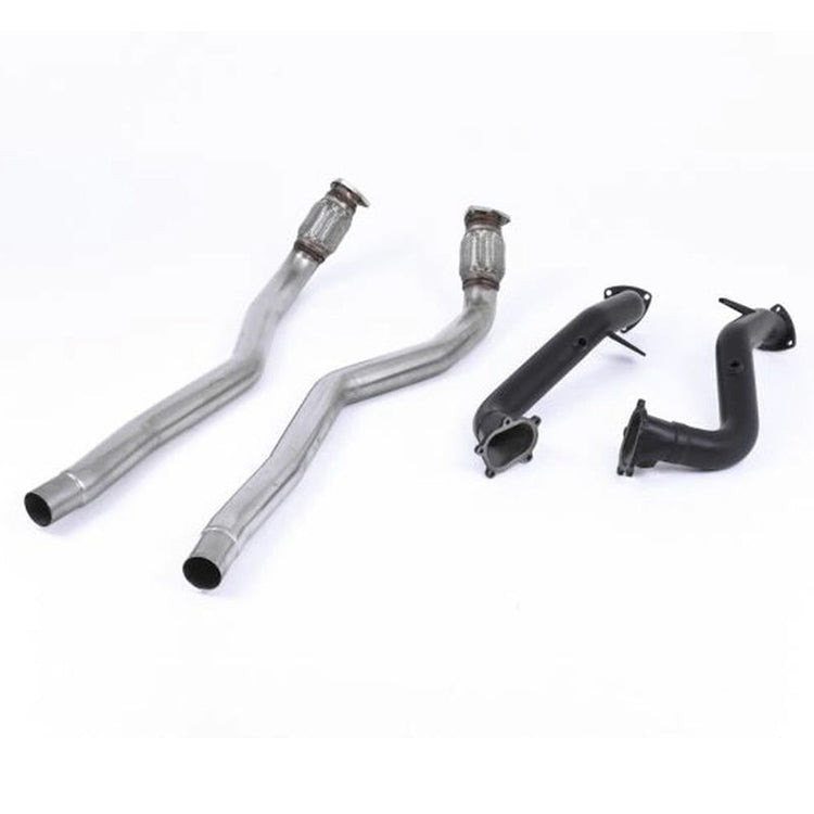 Audi S6 4.0 TFSI C7 Quattro 2012-2018 Large-bore Downpipes and Cat Bypass Pipes Exhaust - Milltek Fitment Audi S6 4.0 TFSI C7 Quattro 2012-2018 Large-bore Downpipes and Cat Bypass Pipes Exhaust - Milltek Fitment