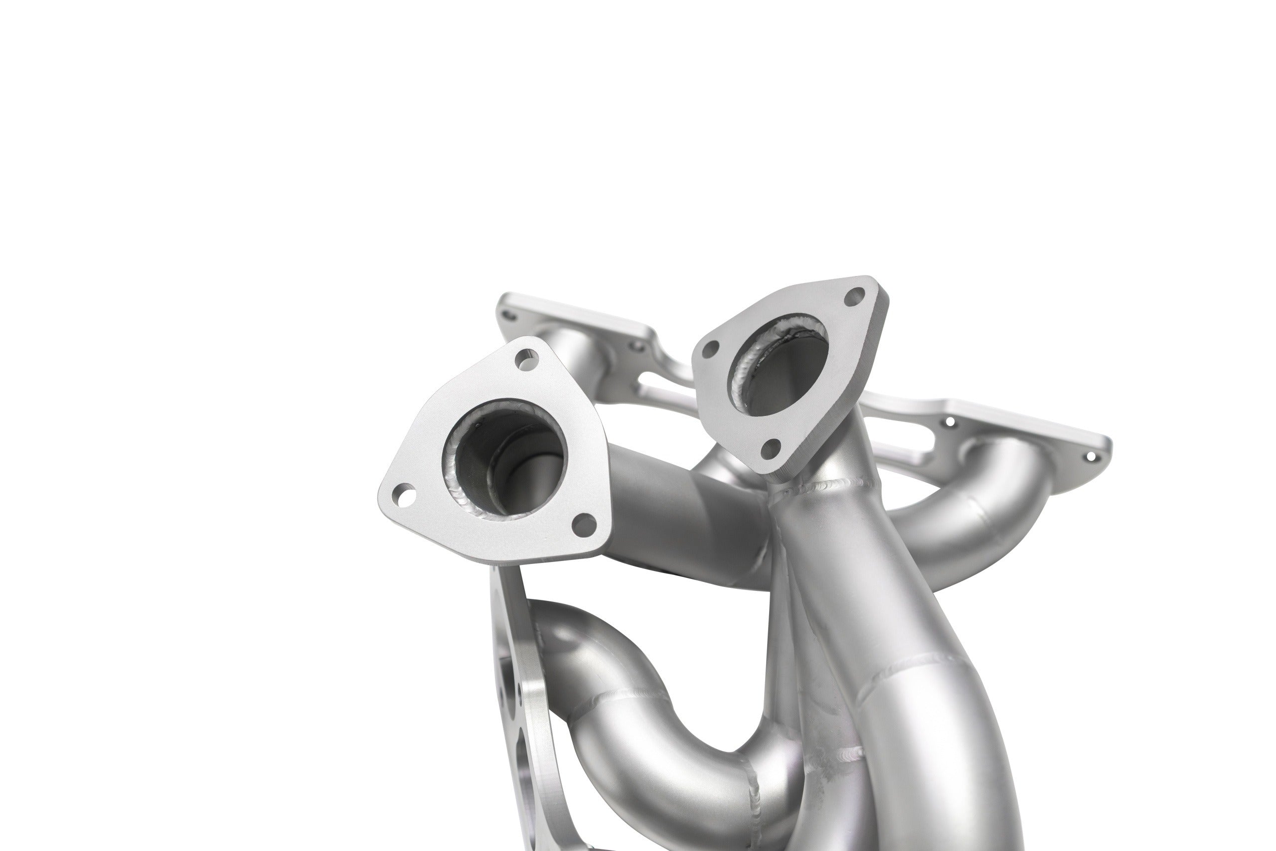 Soul 991 Turbo / Turbo S sport headers: sport header, outlet view