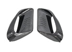Pair of Porsche GT2 RS carbon side intakes, studio render