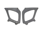 Pair of Porsche GT2 RS carbon wing legs, studio render