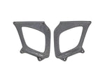 Pair of Porsche GT3 RS carbon wing legs, studio render