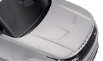 Hood spears on a silver Range Rover (L460) hood