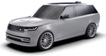 Render of a silver Range Rover Vogue with the 1016 base kit