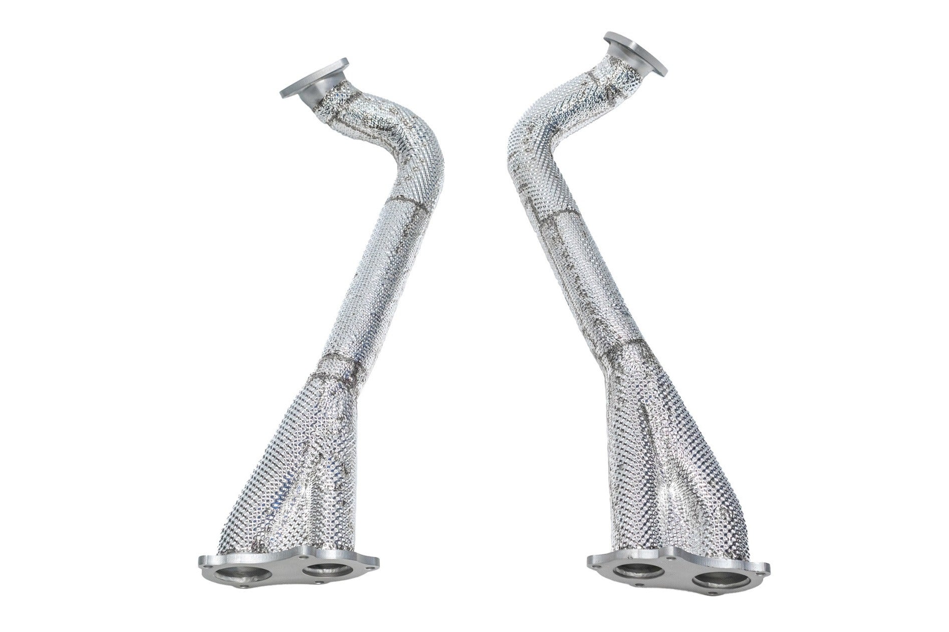 Soul 718 GT4 / Spyder / GTS over axle pipes: over-axle pipes, side angle