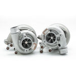 A front wide view of Pure Turbos Turbo Upgrade Pure850 for Porsche 991.2 Turbo S 2016–2019 with white background