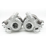 A front wide view of Pure Turbos Turbo Upgrade Pure1000 for Porsche 992 Turbo S 2021–2025 with white background